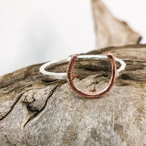 Lucky Horseshoe Ring